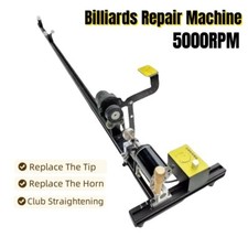 Table Cue Repair Machine Repair Head Copper Ring Corner Cue Machine Tool 240W