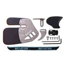 Archery Finger Tab Genuine Leather + Aluminum S/M/L for Recurve