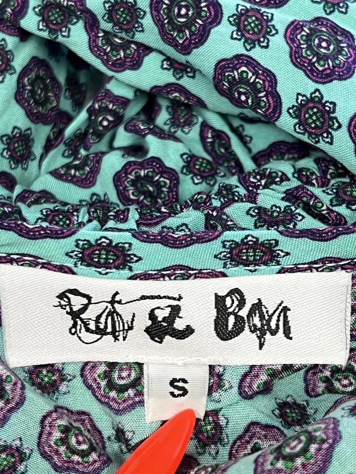 Mameluco Mono Rat & Boa Talitha Talla S Pequeño Azul Verde Manga Larga Foto 4 de 4