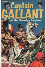 Heinz Captain Gallant Golden Age Comic Lot 10 pcs VF/NM Buster Crabbe dealer lot