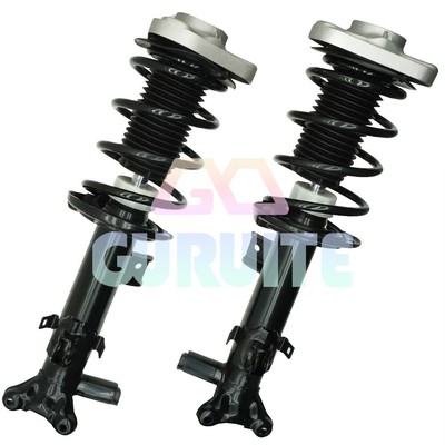 2x Front Shocks Struts Assys w/ADS For Mercedes W218 W212 CLS63 E63 AMG 6.3L RWD