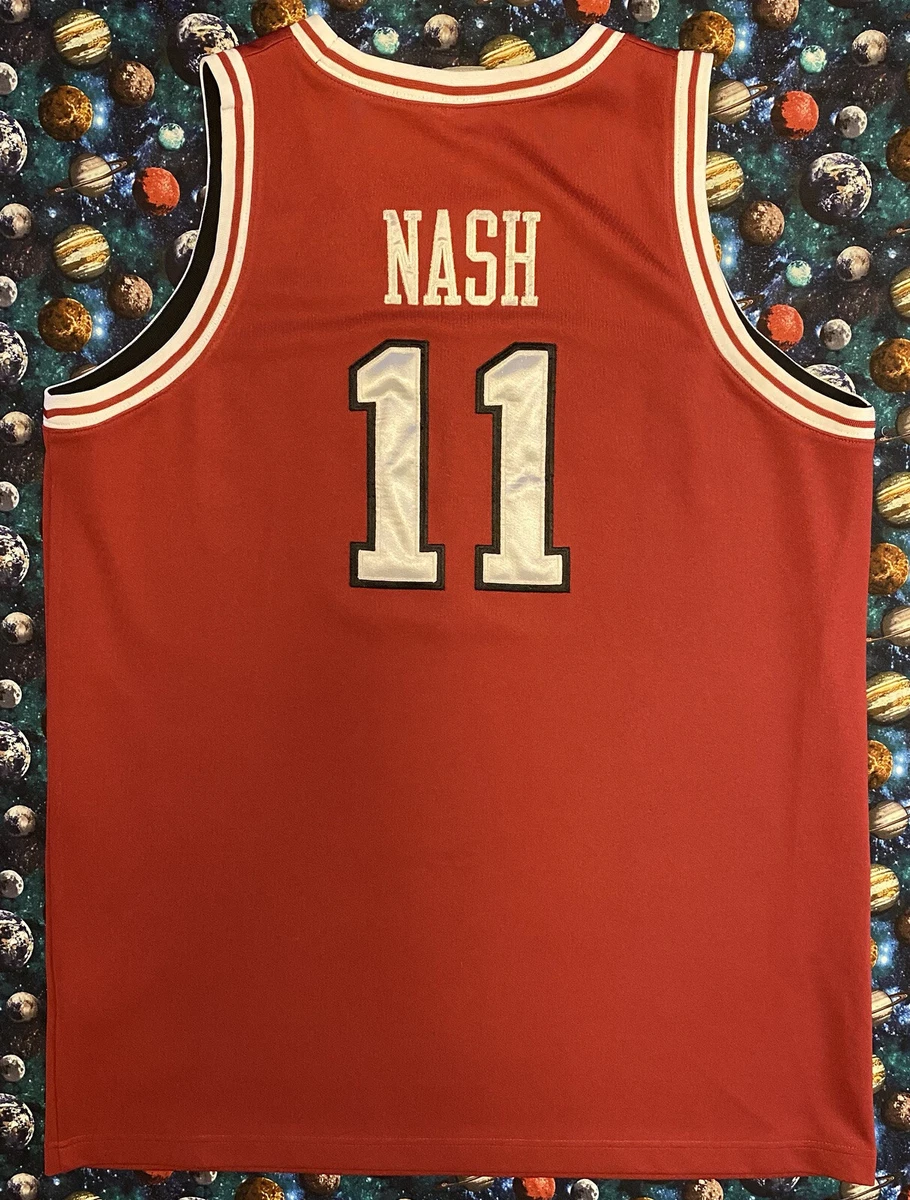 STEVE NASH Santa Clara Broncos White College Je - Artmosfair