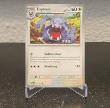 Pokémon Paradox Exploud 150/182 Scarlet Violet Common