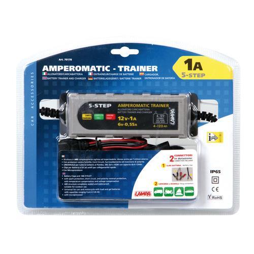 PER GARELLI FX 50 CARICA BATTERIA PER MOTO SCOOTER QUAD BARCHE CAMPER UNIVERSA - Foto 4 di 7