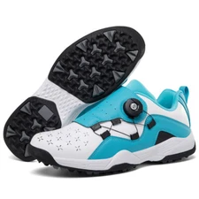 Professional Mens Golf Shoes Genuine Leather Golf Training Sneakers Casual Shoes