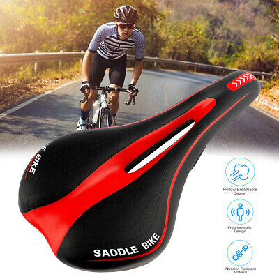 Bicycle Bike Cycle MTB Saddle Road Mountain Sports Soft Cushion Gel Pad Seat Red 