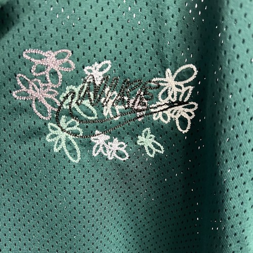 Nike Sportswear Just Do It JDI Mesh Polo Shirt Green DZ3078-341 - Size XXL NWT - Picture 2 of 11