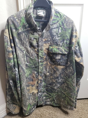 Field Staff Mossy Oak Mens Xl Camo Long 
