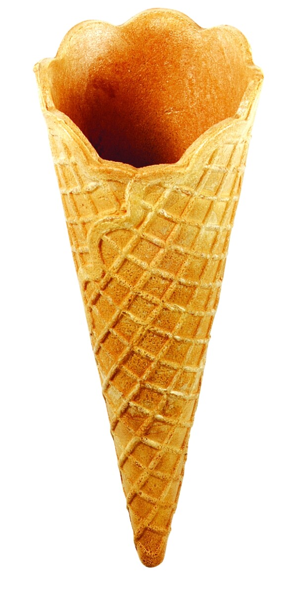 Eiswaffel 600 Stück Waffelhörnchen Waffelbecher Softeis Eistüte Eishörnchen