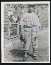 GENE BENSON (1937-1948 Negro Leagues) 8x10 Photo -*AUTOGRAPHED* d.1999
