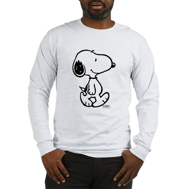 CafePress Peanuts Snoopy Long Sleeve T Shirt Long Sleeve T (186669828 ...