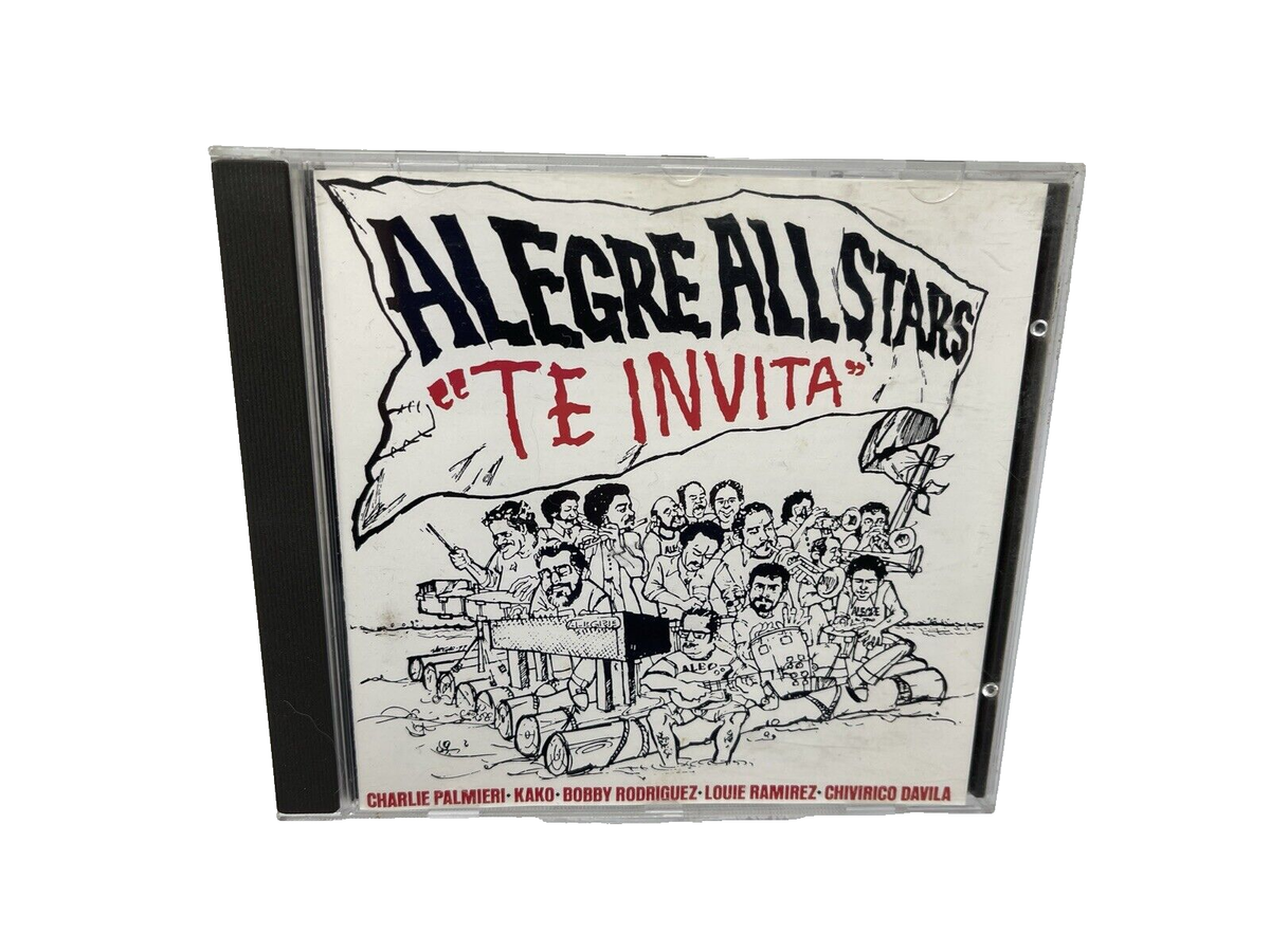 Alegre All Stars “Te Invita” (Cd, 1992, Charly) CHARLY 306 Rare 