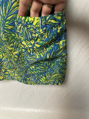 Abito vintage Lilly Pulitzer in seta con tasche gatto della giungla taglia 4 senza maniche - Foto 4 di 8