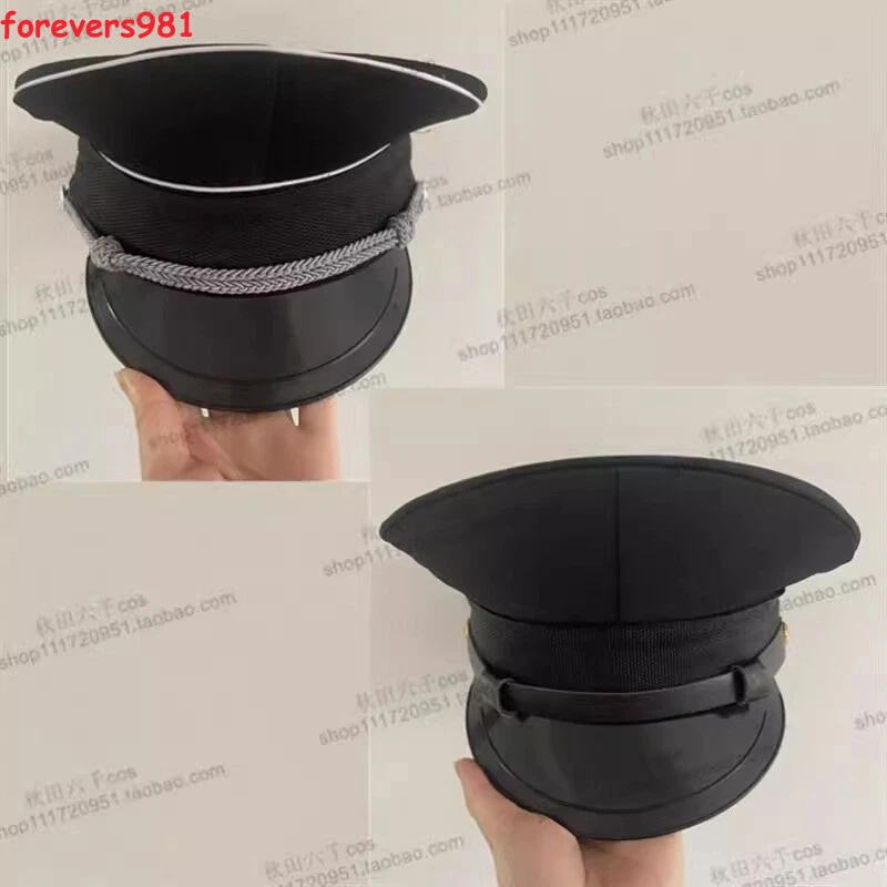 Sombrero de oficial alemán gorra militar accesorios de película cosplay utilería colección regalo Foto 2 de 4