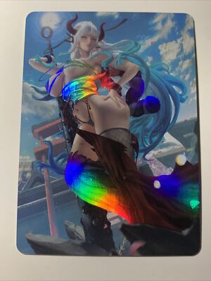 Yamato Princess One Piece Hot Sexy ACG Goddess Waifu Card Holo Doujin Anime Girl