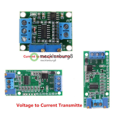 Current Voltage Transmitter 4-20mA/ 0-5V Isolation Signal Converter Module