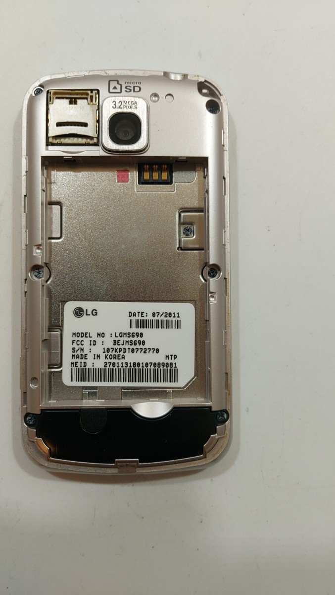 315.LG MS690 Very Rare - For Collectors - No Sim Card - CDMA | eBay