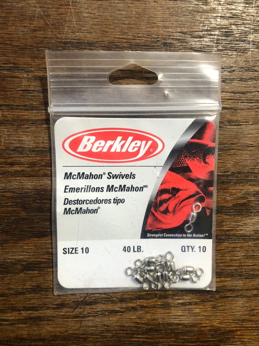 Berkley Mc Mahon Swivels Size 10 10 40LB Test