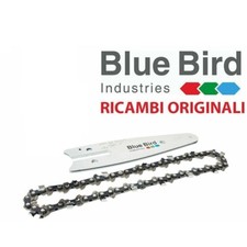 Barra guida + catena motosega potatore seghetto ricambi Blue Bird CS 22-04