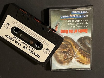 DEVILS OF THE DEEP RICHARD SHEPHERD ZX SPECTRUM 48K/128K CASSETTE