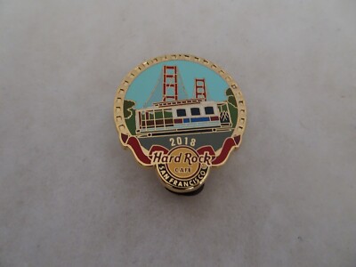 Hard Rock Cafe pin San Francisco Trolley Series #3 Golden Gate Bridge 2018