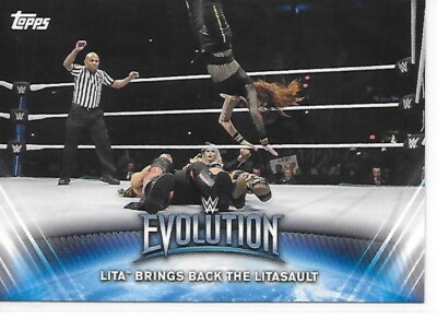 2019 Topps Wresting WWE Women's Division Evolution Lita Brings Back the Litasau