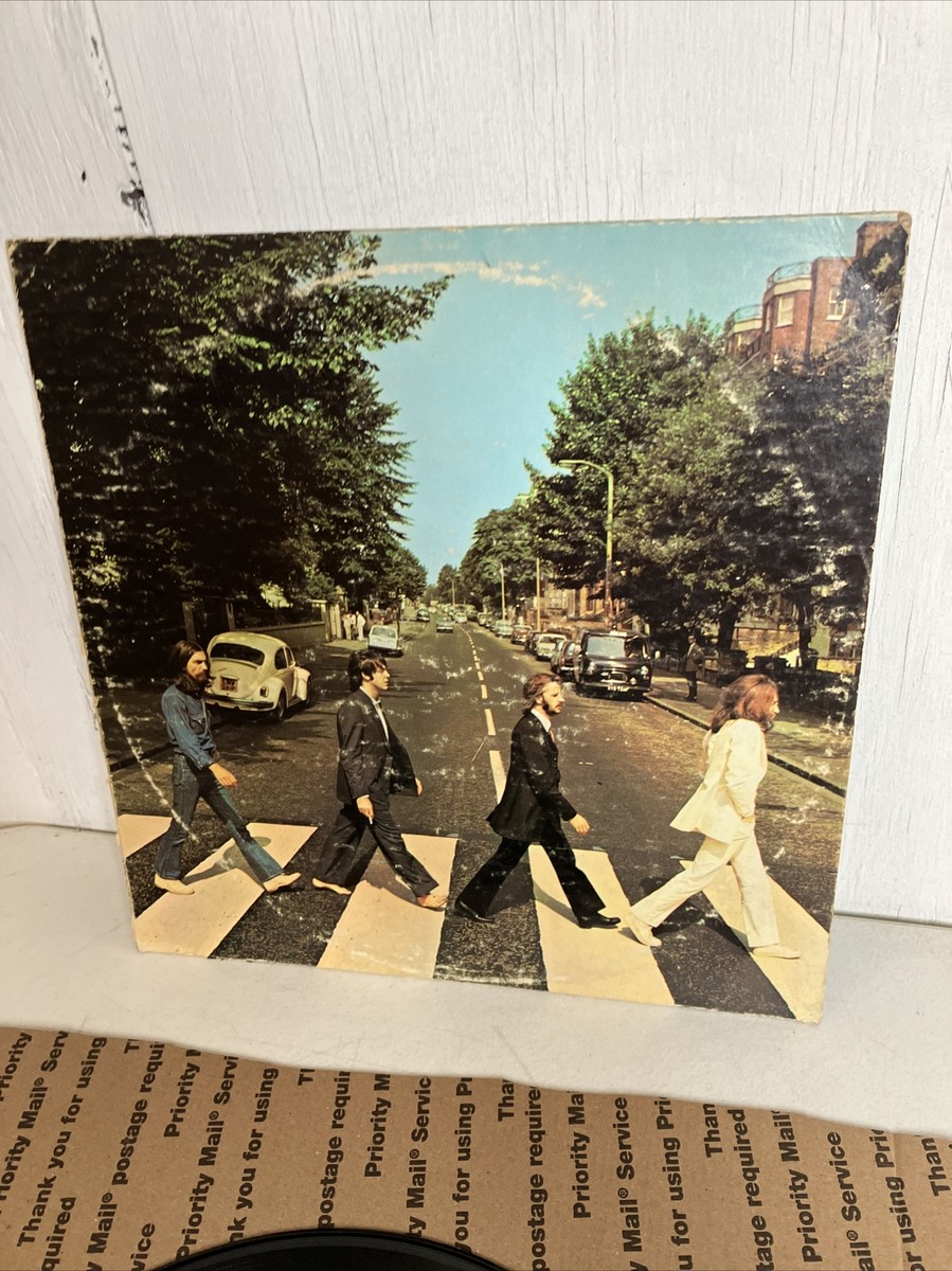 Beatles Abbey Road vinyl - Apple SO - 383 Her Majesty on
