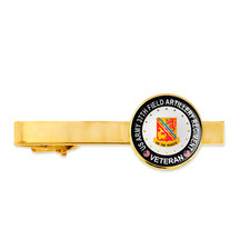 Us Army 37Th Field Artillery Regiment Military Veteran Tie Clip Tie Bar Gift