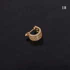 Hoop Earrings Ear Stud Ear Steel Barbell CZ Tragus Cartilage Helix Lobe Pierci ~