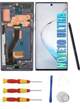 Replacement For Samsung Galaxy Note 10 Plus OLED Display LCD Touch Screen +Frame