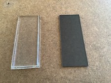 Vintage Kenwood GE 1000 EQ Parts Time Delay Window Clear and Color Lens