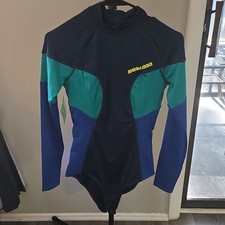 Sea-Doo Protection Neoprene Suit Long Sleeve Half Zip Rash Guard Size M