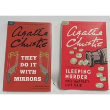 Sleeping Murder & They Do It with Mirrors by Agatha Christie - Paperback