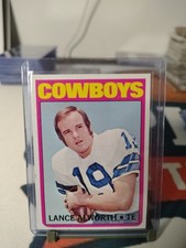 Topps 1972 Lance Alworth #248 Dallas Cowboys NFL Football Base Set Card