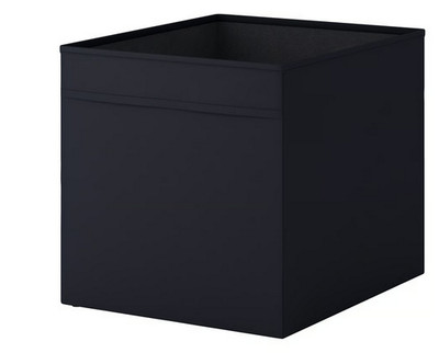 IKEA DRÖNA Fach Box, schwarz, 33x38x33 für Kallax Regale