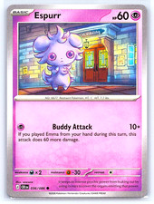 2026 POKEMON TCG ME04: Chaos Rising Espurr - #036/086 - HP 60 - Near Mint