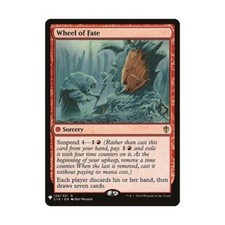 WotC MtG The List Wheel of Fate (R) NM