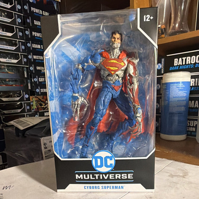 McFarlane Toys DC Multiverse Cyborg Superman New 52 7in Plastic 12+