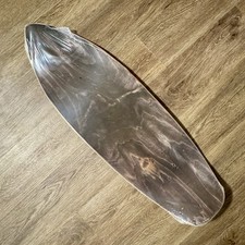 NUOVO FAI DA TE legno skateboard tavola da surf cruiser longboard deck 31”x10” acero spedizione veloce