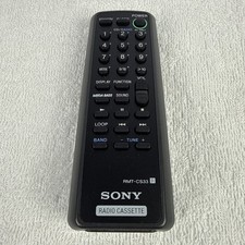 SONY RADIO CASSETTE RMT-CS33 Replacement Remote Control RMT-CS33, Qwik Ship 