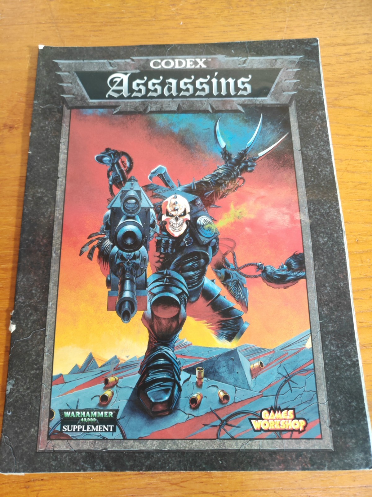 Warhammer 40k Assassins Codex Army Book 3rd Edition Supliment 1999 OOP