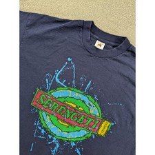 Vintage Serengeti Eyewear T Shirt XL Navy Blue Fruit of the Loom Made in USA 90s