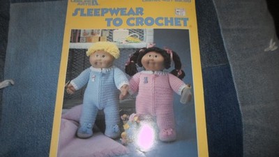 Leisure Art Sleepwear to crochet#451-for16'dolls-one owner -non smoker