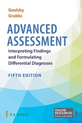 Advanced Assessment: Interpreting Findings and Formulating Different - VERY GOOD
