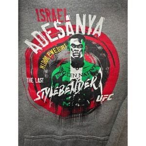 UFC 2021 Israel Adesanya The Last Stylebender Hoodie Size L