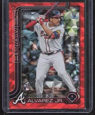 2025 Topps #223 Nacho Alvarez Jr. Orange Diamante #/25