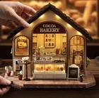 Cocoa Bakery Dollhouse Kit - Miniature DIY Kit with LED Light — photo 4