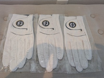 Footjoy StaSof factory second Gloves Qty: 3 Medium for RH golfer