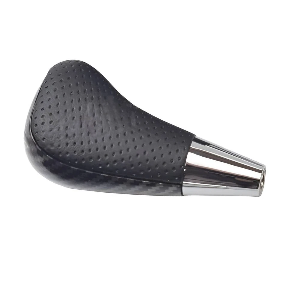 Perilla de palanca de cambios estilo fibra de carbono apta para Toyota Camry RAV4 Venza Foto 4 de 4