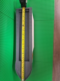 LEGO Boat Ship Unitary Hull & Deck Only City COAST GUARD 60014 16" White